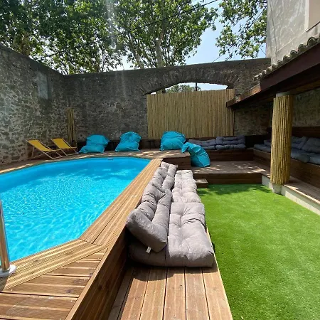 T3 Bis Bord Du Canal Du Midi Piscine Homps  Extérieur photo