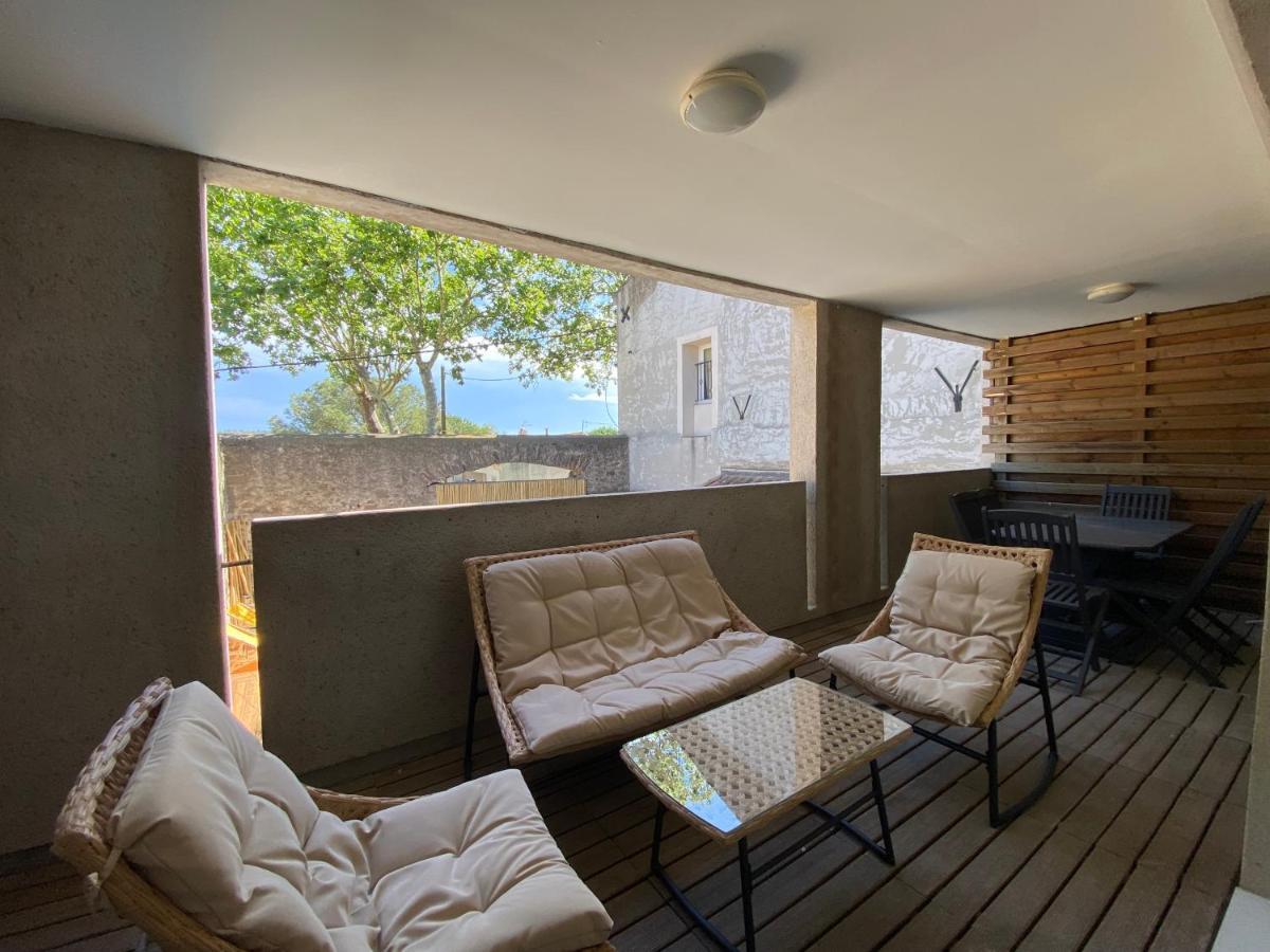 T3 Bis Bord Du Canal Du Midi Piscine Apartment *